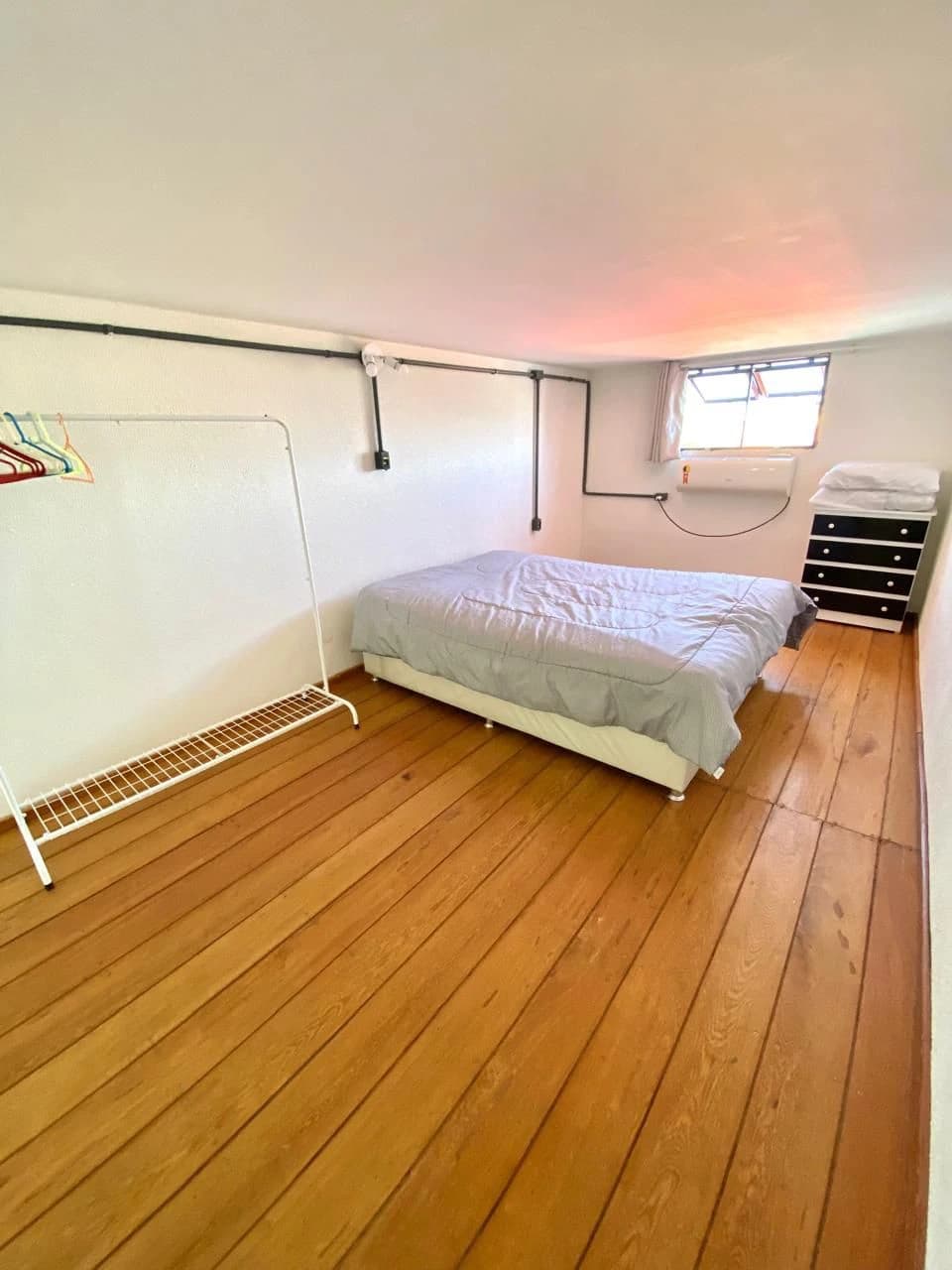 Apartamento mobiliado — Quarto